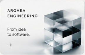 Arqvea Engineering — from idea to software.